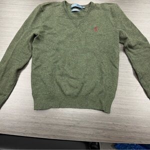 Ralph Lauren Olive Crewneck Sweater